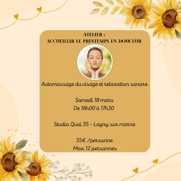 Accueillir le printemps en douceur