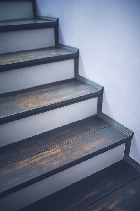 Escalier droit 