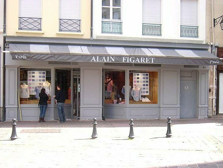 façade magasin pour vitrine de vente 
