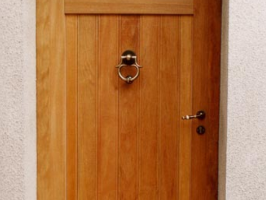 porte bois vitrée 