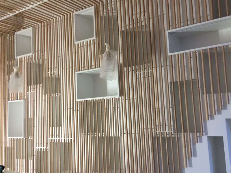bibliothèques en bois sur mesure