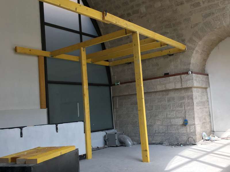 mezzanines suspendues
