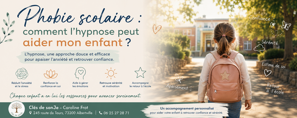 Phobie scolaire : comment l'hypnose peut aider mon enfant à retrouver le chemin de l'école ? 