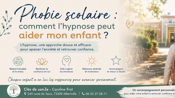 Phobie scolaire : comment l'hypnose peut aider mon enfant à retrouver le chemin de l'école ? 