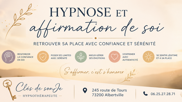 Hypnose et affirmation de soi : retrouver sa place avec confiance et sérénité