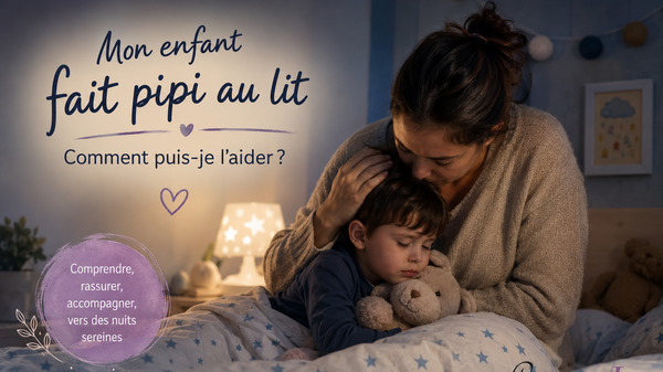 Mon enfant fait pipi au lit : comment puis-je l’aider à retrouver des nuits sereines ?