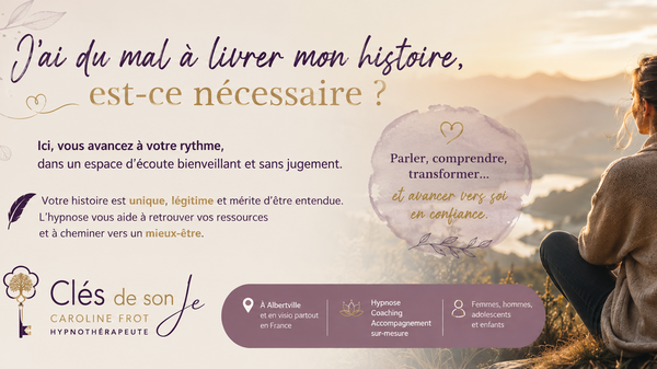 J'ai du mal à livrer mon histoire, est-ce vraiment nécessaire ?