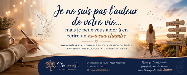 Je ne suis pas l'auteur de votre vie... mais je peux vous aider à en écrire un nouveau chapitre