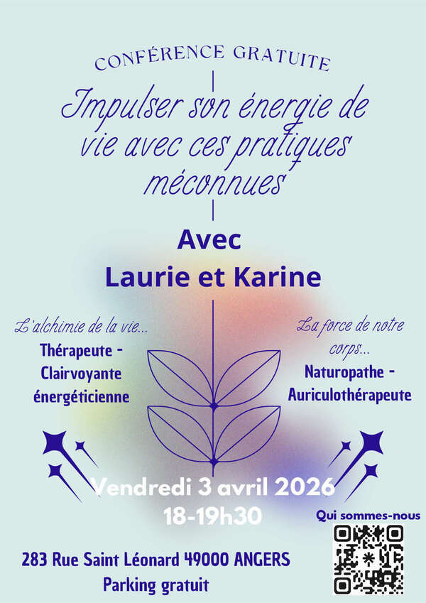 CONFÉRENCE GRATUITE - Avec Laurie et Karine