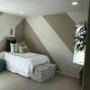 peinture avec motif verticale dans une chambre avec PEINTURE DESIGN DECORATION