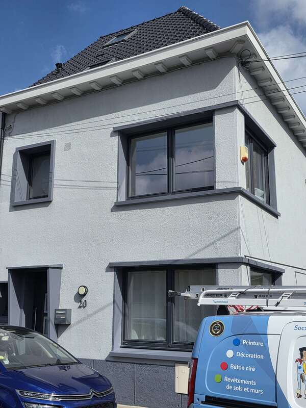 Rénovation de façade à Rosendaël (Dunkerque)