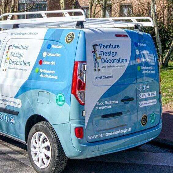 Camion Peinture Design Décoration