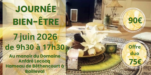 19/04/26 Libérez votre corps et votre esprit : une journée pour apaiser vos émotions et renouer avec votre présence intérieure
