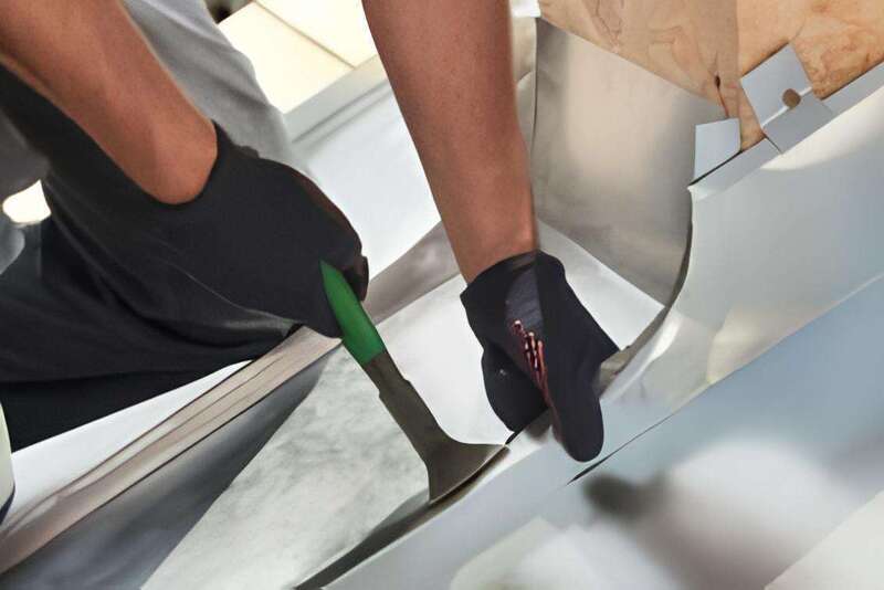 Installation de gouttières