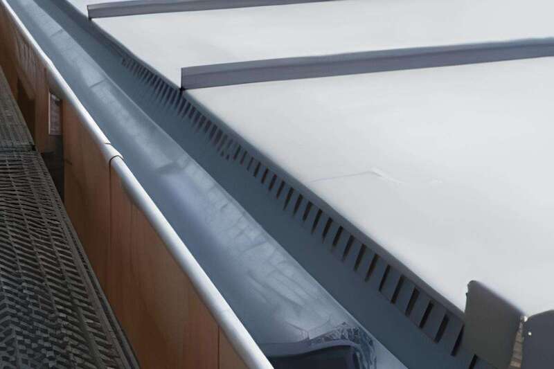 Mise en place de chéneaux