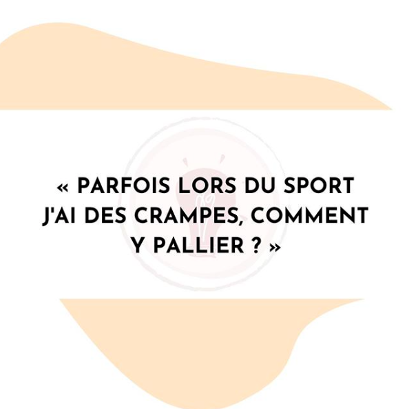 ALIMENTATION SPORT ET CRAMPES