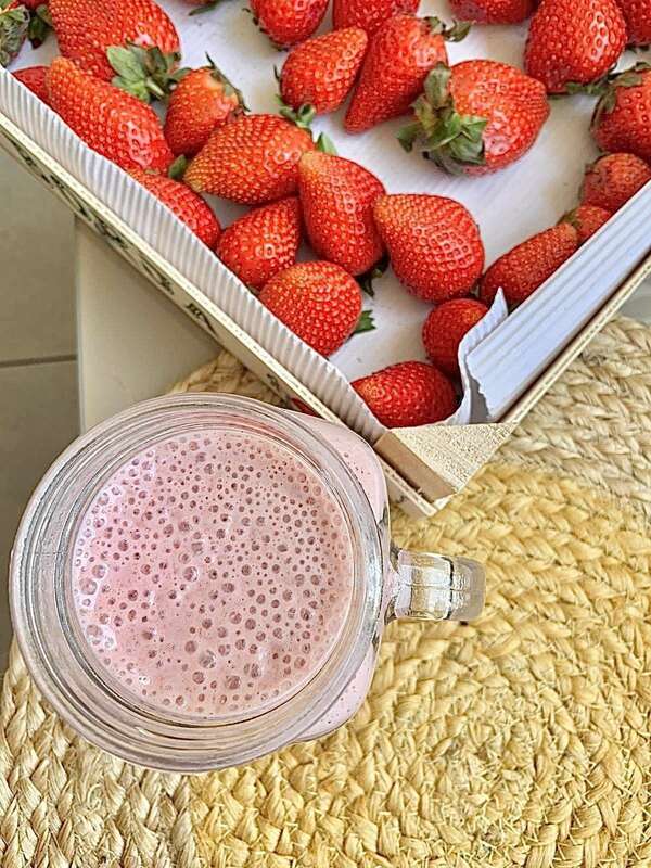 MILKSHAKE FRAISE - PROTEINE 