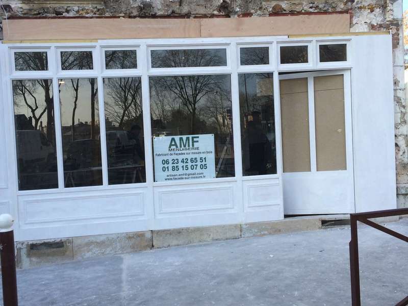 habillage facade paris 17