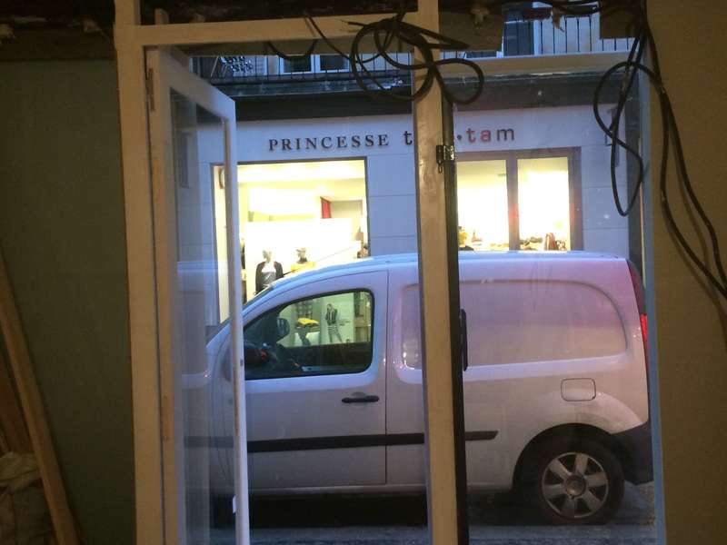 Création d'un habillage facade paris 