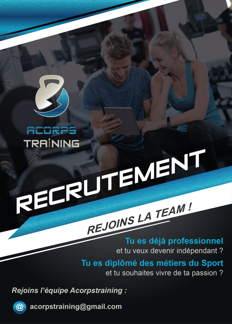 Coach sportif recrutement