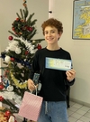 ALEXIS notre gagnant du concours de dessin pour la carte de vœux !