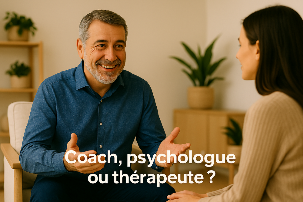 Coach, psychologue ou thérapeute ?