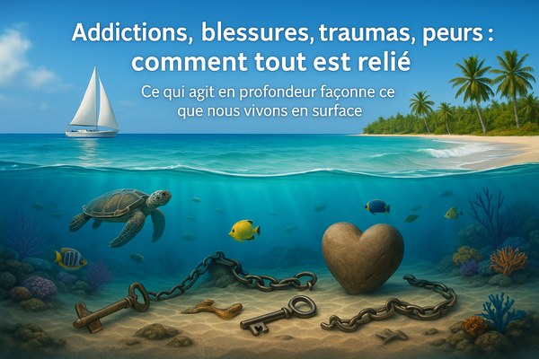 Addictions, blessures, traumas, peurs : comment tout est relié