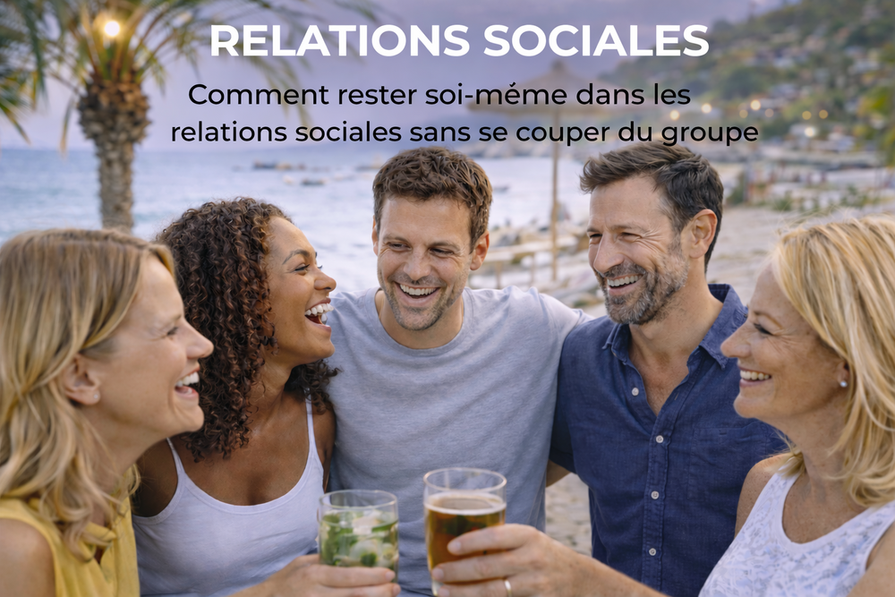 Comment rester soi-même dans les relations sociales sans se couper du groupe