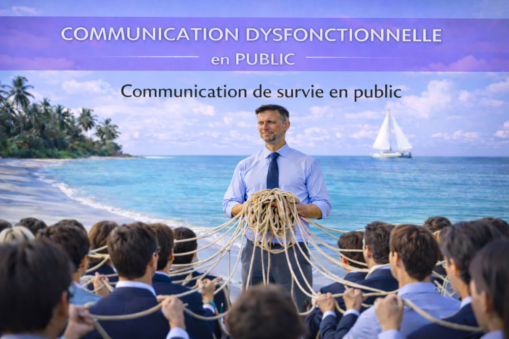 Communication de survie en public