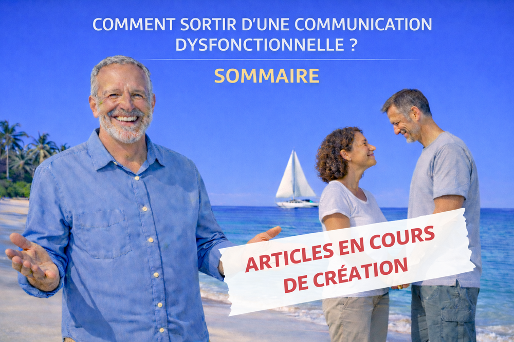 SOMMAIRE : COMMENT SORTIR D’UNE COMMUNICATION DYSFONCTIONNELLE ? (solutions concrètes)