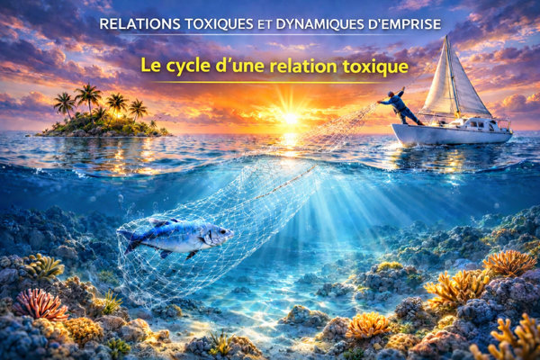 Le cycle d’une relation toxique : idéalisation, tension, dévalorisation, rupture, retour