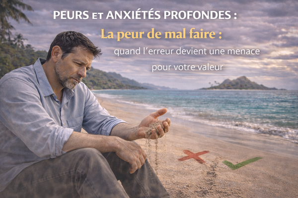 La peur de mal faire : quand l’erreur devient une menace pour votre valeur