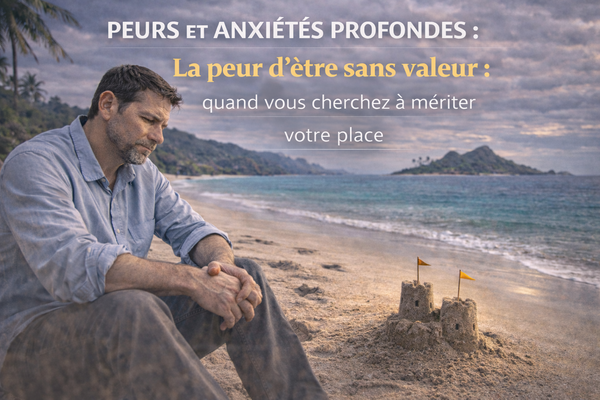 La peur d’être sans valeur : quand vous cherchez à mériter votre place