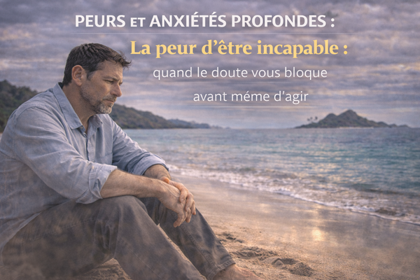 La peur d’être incapable : quand le doute vous bloque avant même d’agir