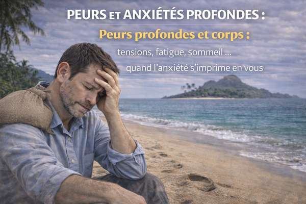 Peurs profondes et corps : tensions, fatigue, sommeil… quand l’anxiété s’imprime en vous