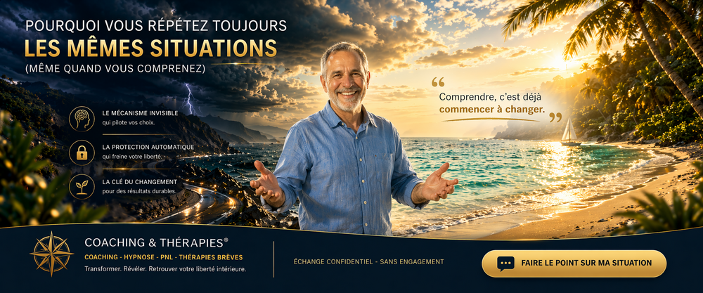 Pourquoi vous répétez toujours les mêmes situations (même quand vous comprenez)
