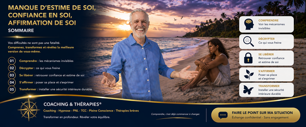 SOMMAIRE : Manque d'estime de soi, confiance en soi, affirmation de soi 