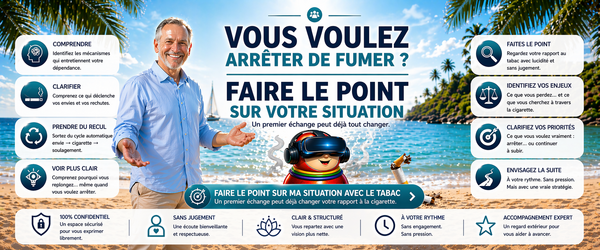 Vous voulez arrêter de fumer ? Faire le point sur votre situation