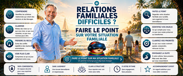 Relations familiales difficiles ? Faire le point sur votre situation familiale