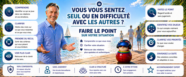Vous vous sentez seul ou en difficulté avec les autres ? Faire le point sur votre situation