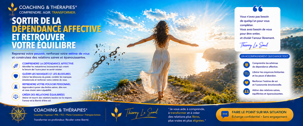 Coaching & Thérapies® – Sortir de la dépendance affective et retrouver votre équilibre