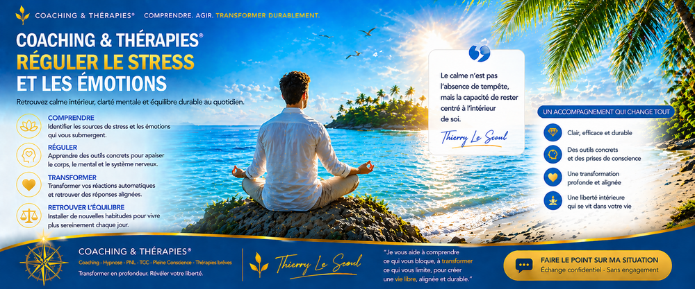 Coaching & Thérapies® – Réguler le stress et les émotions