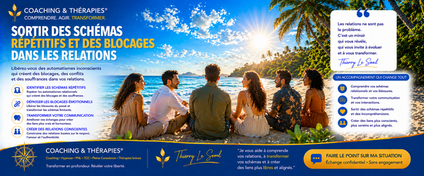 Coaching & Thérapies® – Sortir des schémas répétitifs et des blocages dans les relations