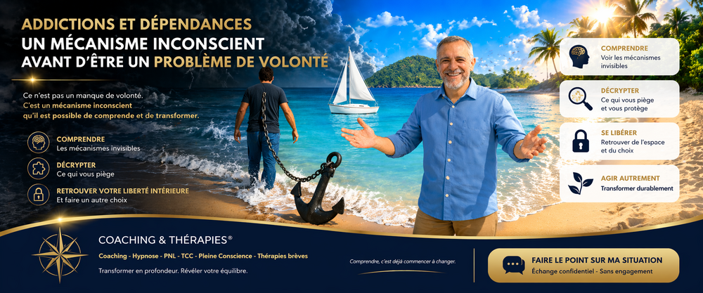 Addictions et Dépendances : un mécanisme inconscient avant d’être un problème de volonté