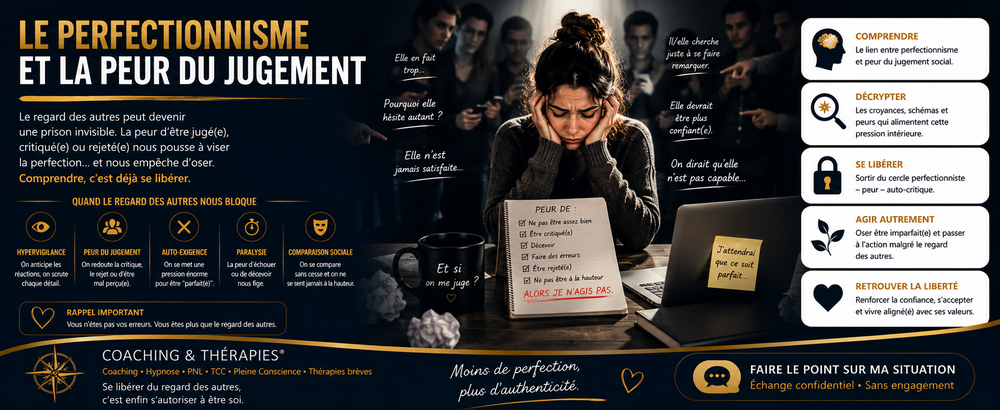 Le perfectionnisme et la peur du jugement