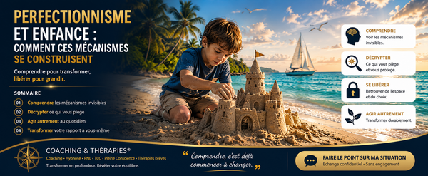 Perfectionnisme et enfance : comment ces mécanismes se construisent