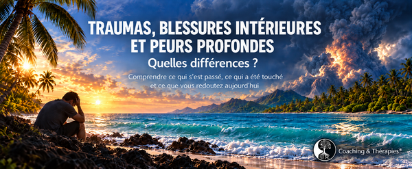 TRAUMAS, BLESSURES INTÉRIEURES ET PEURS PROFONDES : quelles différences ?