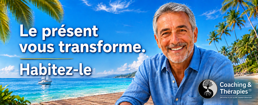 Le présent vous transforme. Habitez-le