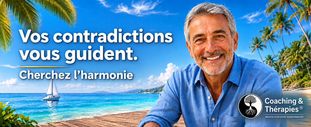 Vos contradictions vous guident. Cherchez l’harmonie