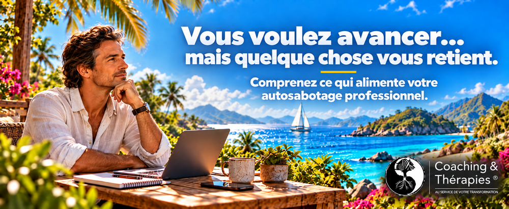 Vous voulez avancer… mais quelque chose vous retient. Comprenez ce qui alimente votre autosabotage professionnel.